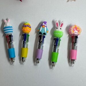 Colorful Easter-Themed Kids Pens Set